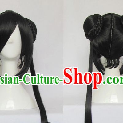 Traditional Chinese Cosplay Long Wig Chinese Ancient Costumes Wig