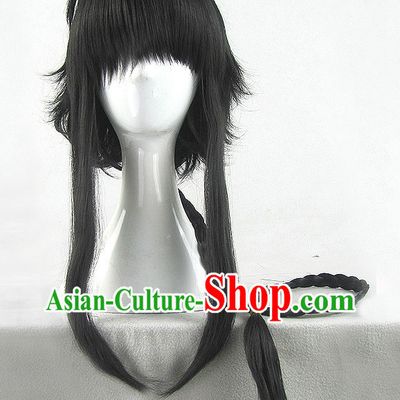 Asian Chinese Cosplay Traditional Wigs Chinese Ancient Costume Wig