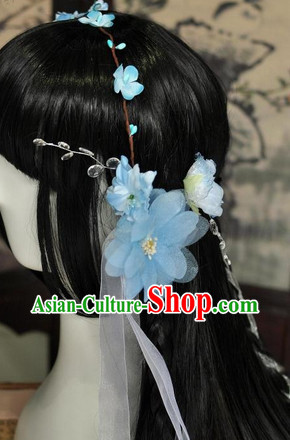 Chinese wigs cosplay wigs long black wigs ancient costumes hanfu Chinese wigs cosplay wigs long black wigs ancient costumes hanfu
