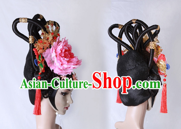 Chinese costumes wigs hair accessories hanfu traditional dress ancient costume Chinese costumes wigs hair accessories hanfu traditional dress ancient costume