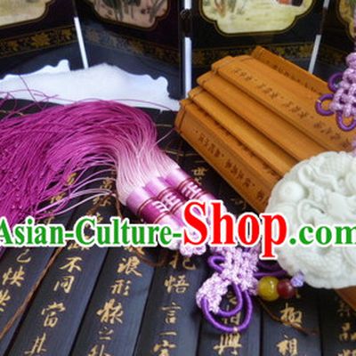 Chinese Traditional Costumes Jade Belt Accessory