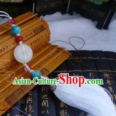 Chinese Traditional Costume Jade Belt Accessories
