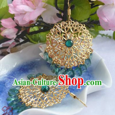 Chinese Traditional Female Handmade Earrings