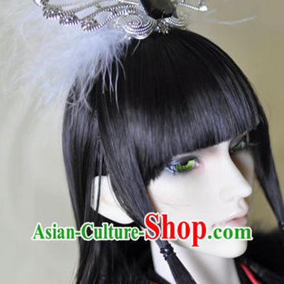 Asia Fashion Chinese Traditiona Silver Hair Accessories Headbands Hair Jewelry