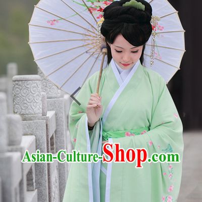 Chinese Ancient Hanfu Clothing Complete Set for Women