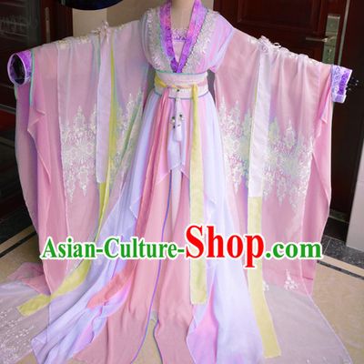 Chinese Traditional Princess Clothing Complete Set