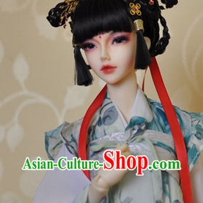 Asia Fashion Chinese Princess Wig and Hair Jewelry