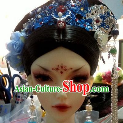 Traditional Chinese Female Empress Hair Accessories Headbands