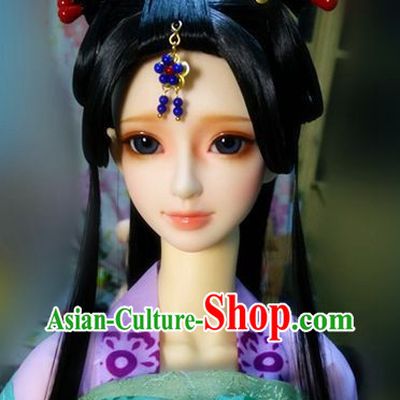 Traditional Chinese Princess Wig and Hairpieces for Women