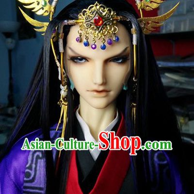 Chinese Stage Performance Prince's Mens Hair Accessories Hair Jewelry