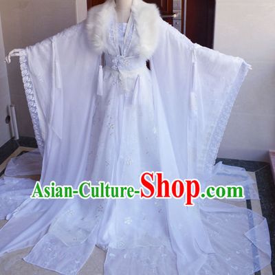 Chinese Ancient Romantic Wedding Dresses Clothing Complete Set
