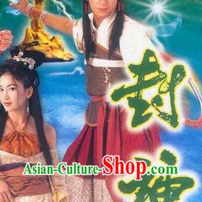 Ne Zha Divine Warrior in Chinese Mythology Costumes Set