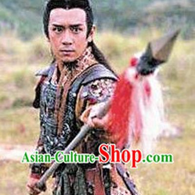 Handmade Chinese Legend Nezha Spear Stick Props