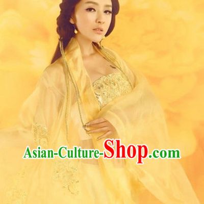 Chinese Traditional Sexy Hanfu Costumes