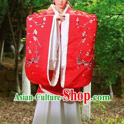 Chinese Traditional Lucky Red Wedding Bridal Dresses and Hair Jewelry Complete Set