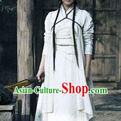 Chinese Classical Swordswoman Costumes Complete Set