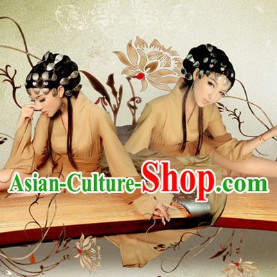 China Fashion Kimono Dress and Hair Jewelry