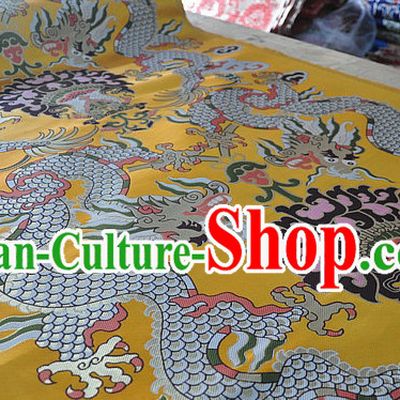 Chinese Traditional Tibetan Style Dragon Brocade