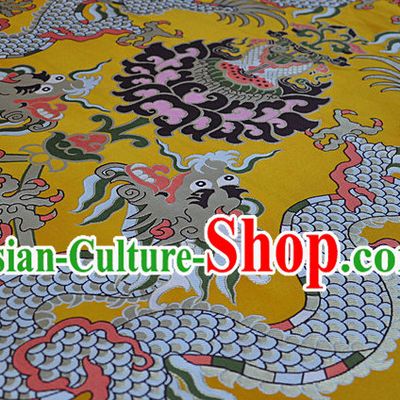 Chinese Tibetan Brocade Embroidered Fabric Upholstery Material Dress Material