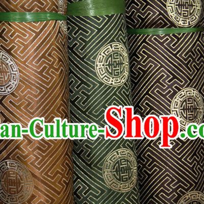 Chinese Traditional Brocade Embroidered Fabric