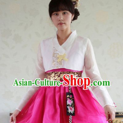 Korean Traditional Clothing Plus Size Clothing Fashion Clothes Complete Set for Teenagers
