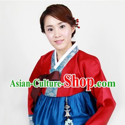 Korean Traditional Clothing Plus Size Clothing Fashion Clothes Complete Set for Ladies