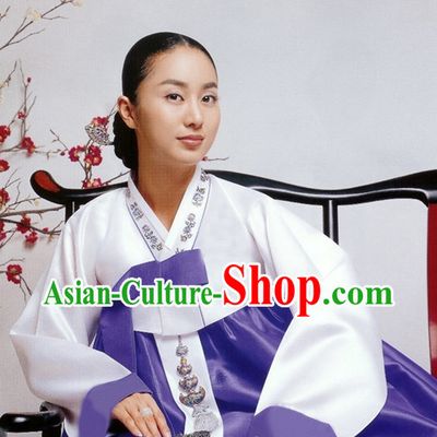 Korean Traditional Clothing Plus Size Clothing Fashion Clothes Complete Set for Ladies