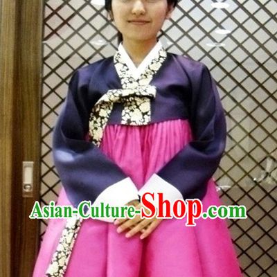 Korean Traditional Clothing Imperial Female Plus Size Dress Fashion Clothes Complete Set