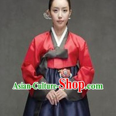 Korean Traditional Dresses Imperial Female Plus Size Dress Fashion Clothes Complete Set