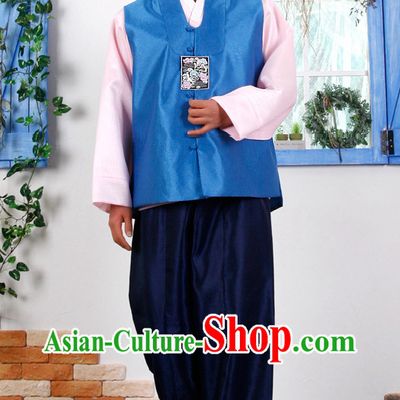 Traditional Korean Male National Uniforms Complete Set