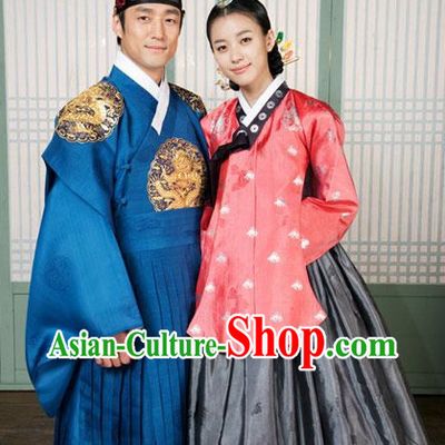 Korean Emperor and Empress National Dress Costumes Traditional Costumes online Clothes Shopping