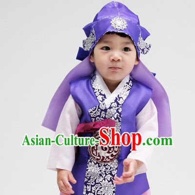 Korean Children National Costumes Traditional Costumes Hanbok Dresses
