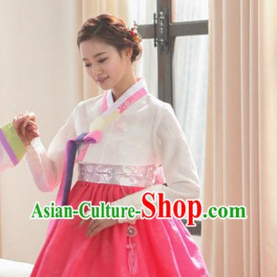 Korean Beauty National Costumes Traditional Costumes Hanbok Dresses