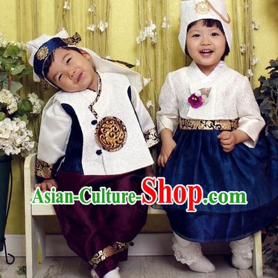 Korean Chlidren National Costumes Traditional Costumes online Shopping
