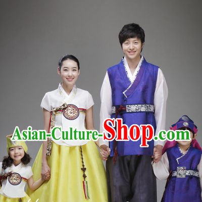 Korean Family National Costumes Traditional Costumes online Shopping