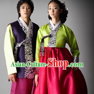 Korean Couple National Costumes Traditional Costumes Hanbok Korea Dress online Shopping