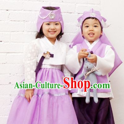 Korean Brother and Sister National Costumes Traditional Costumes Hanbok Korea Dress online Shopping