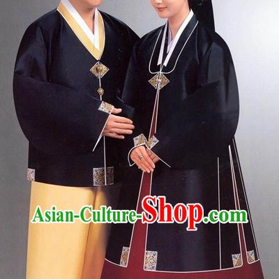 Korean Mand Woman National Costumes Traditional Costumes Hanbok Korea Dress online Shopping
