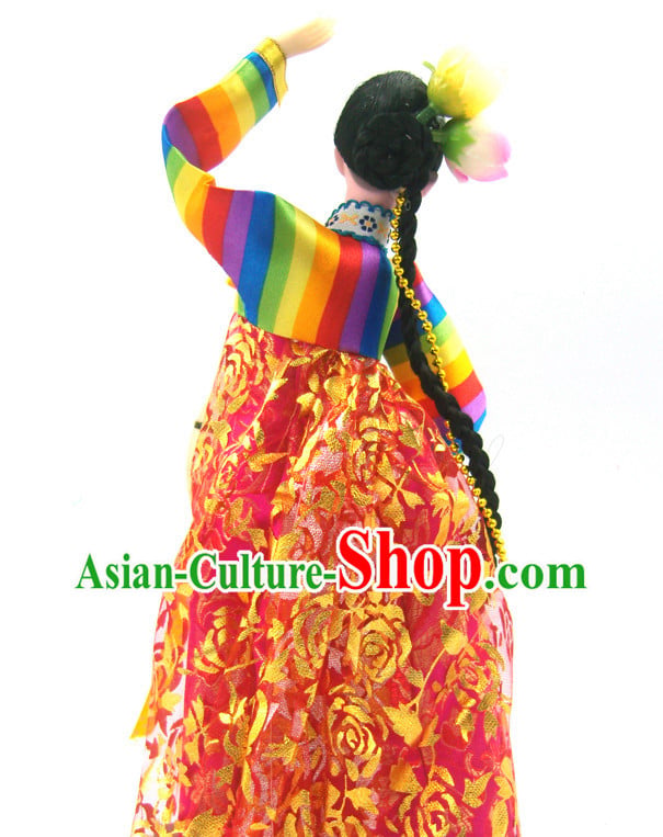 South Korean Traditional Dress Dancing Costumes Dance Costume headwear South Korean Traditional Dress Dancing Costumes Dance Costume headwear