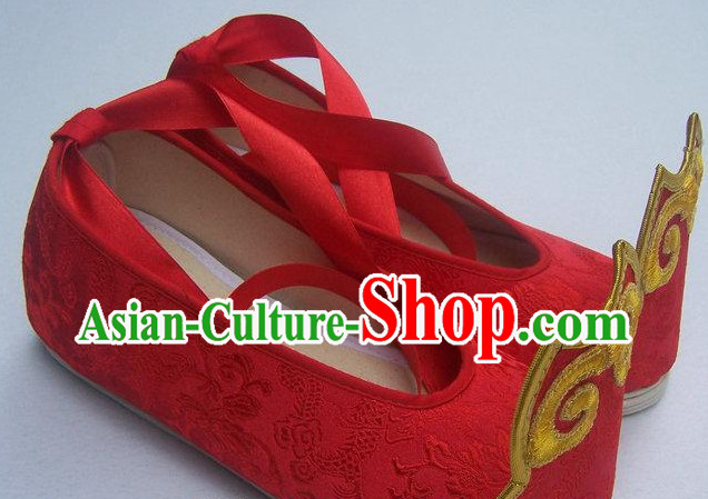 Chinese ancient style hanfu shoes