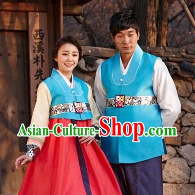 Korean Couple Hanbok Fashion online Apparel Hanbok Costumes Dresses