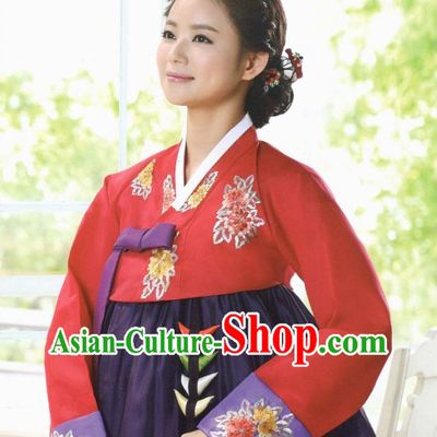 Korean Mother Fashion online Apparel Hanbok Costumes Clothing Complete Set