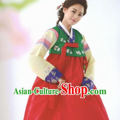 Korean Hanbok Female Clothing Fashion Clothes Korean Traditional Dresses