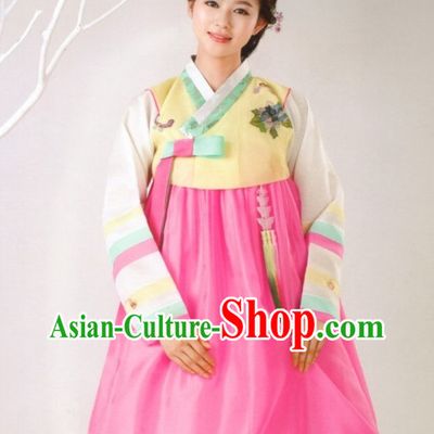 Korean Hanbok Female Clothing Ladies Fashion Clothes Korean Traditional Dresses