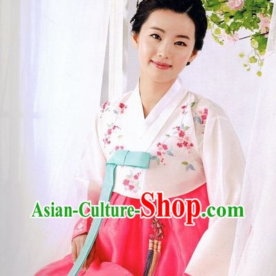 Korean Hanbok Costumes Ladies Fashion Clothes Korean Traditional Dresses