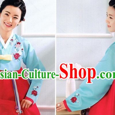 Korean Hanbok Costumes Ladies Fashion Clothes Korean Traditional Dress