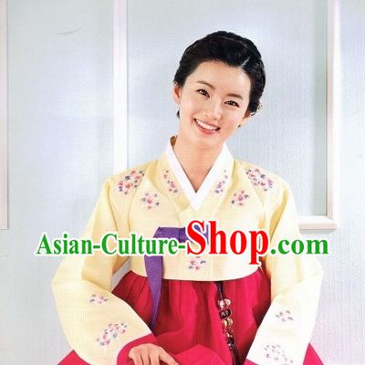 Korean Hanbok Costume Ladies Fashion Clothes Korean Traditional Dress