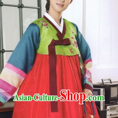 Korean Woman Traditional Clothes Hanbok Dress Shopping Free Delivery Worldwide