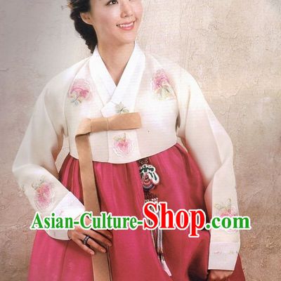 Korean Female National Costumes Traditional Hanbok Clothes online Shopping