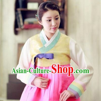 Korean Female National Costumes Traditional Hanbok Clothes online Shopping